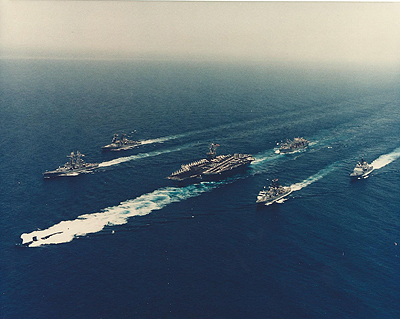 US Navy Carrier Strike Group